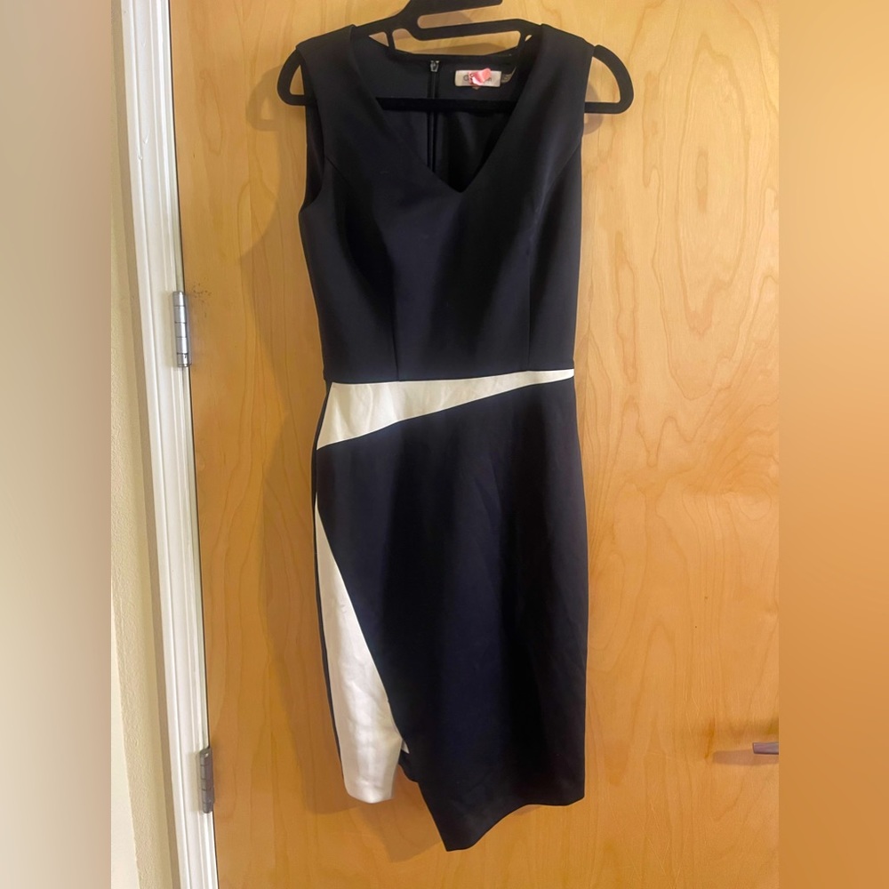 Black and white Calvin Klein dress